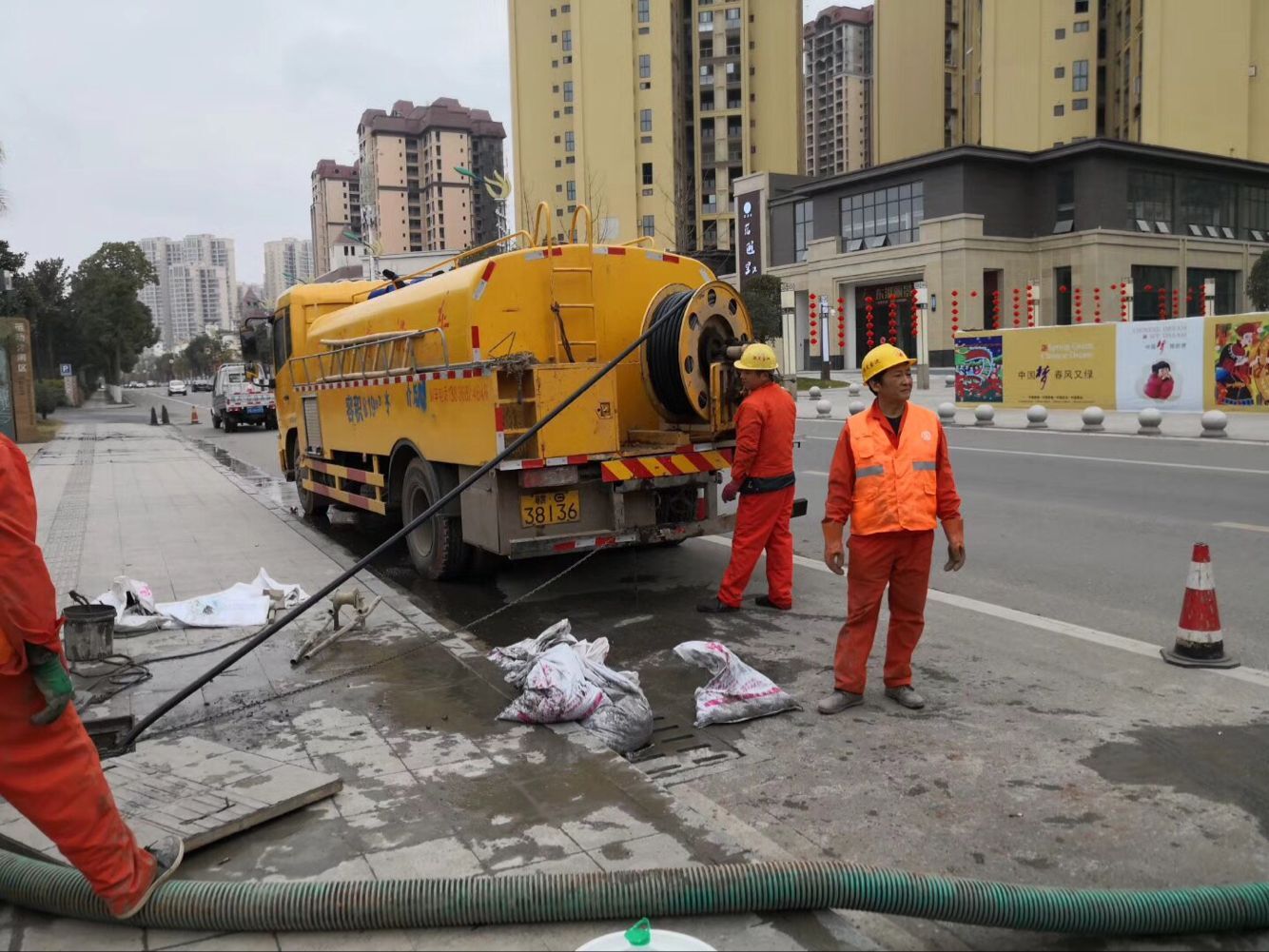 集美排污管道清淤-管道清洗