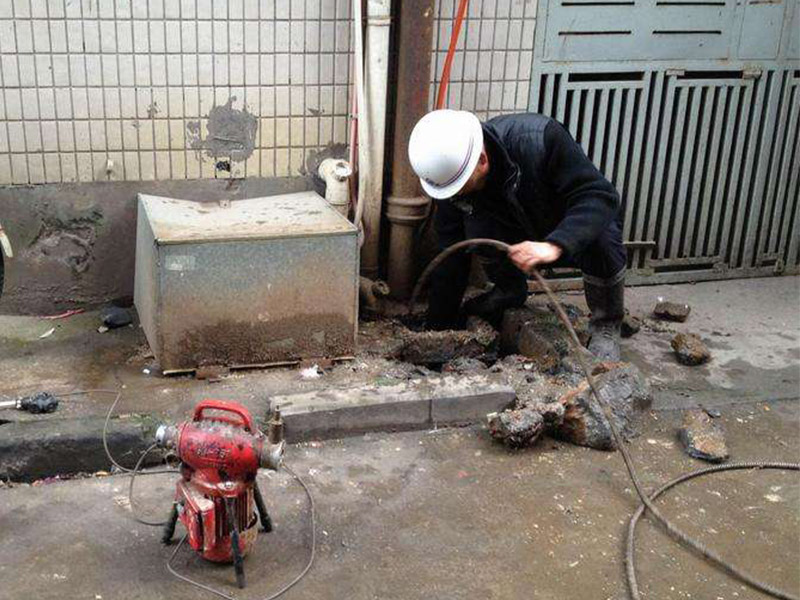 集美疏通下水道-洗菜池疏通